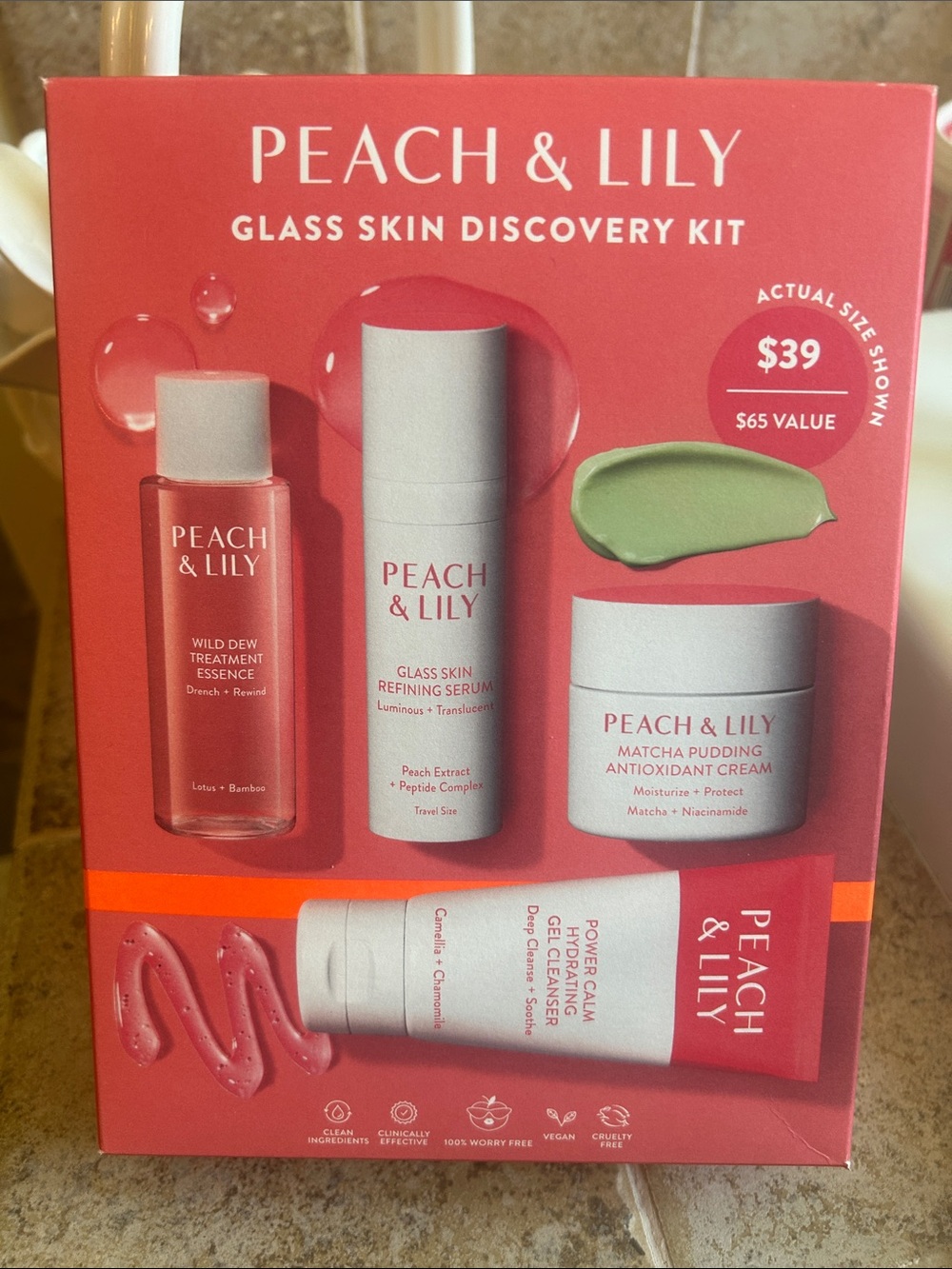Peach & Lily Glass Skin Discovery Kit — NWT